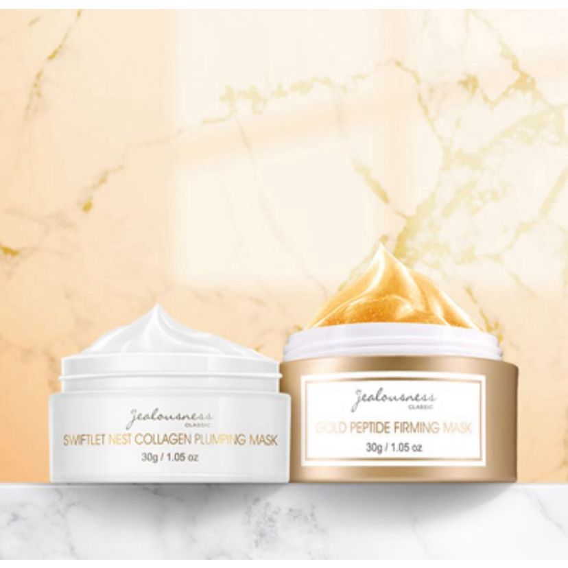 Jealousness Gold Peptide Firming Mask / Swiftlet Nest Collagen Plumping ...