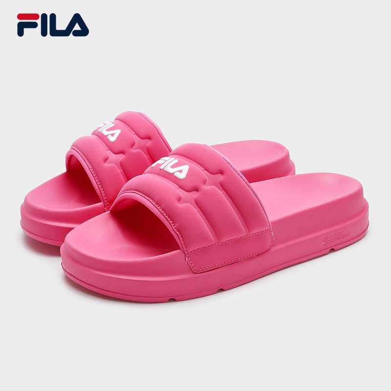FILA CORE DRIFTER FASHION ORIGINALE Women Slippers Slides for Outdoors Beach Casual Black White Pink