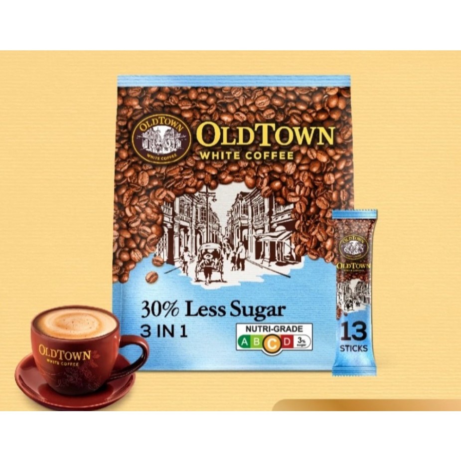 [Bundle of 4] OLDTOWN Instant Premix White Coffee (Less Sugar) | Shopee ...