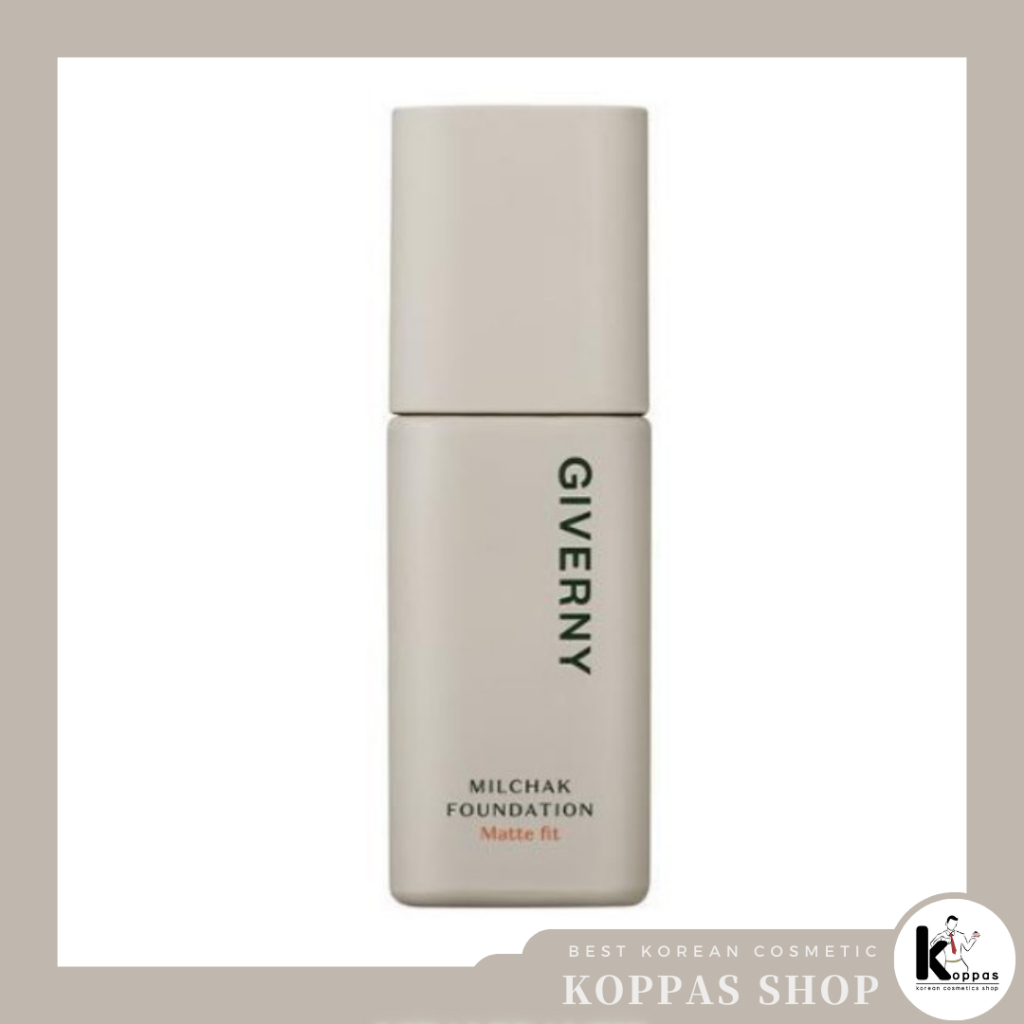 [GIVERNY] Milchak Matte Fit Foundation 6 Colors (30ml) | Shopee Singapore