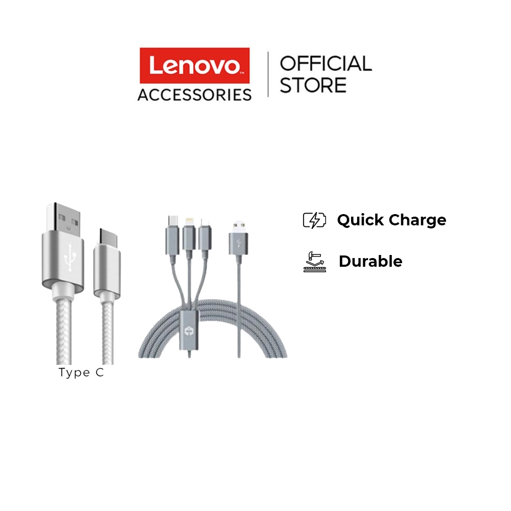 MarsCable Type C Data & Charge Cable & 3 in 1 Charging Cable | Shopee ...