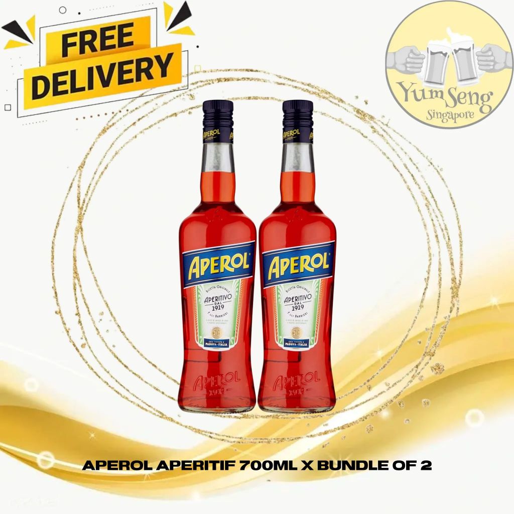 APEROL APERITIF 700ML (Bundle of 2) | Shopee Singapore
