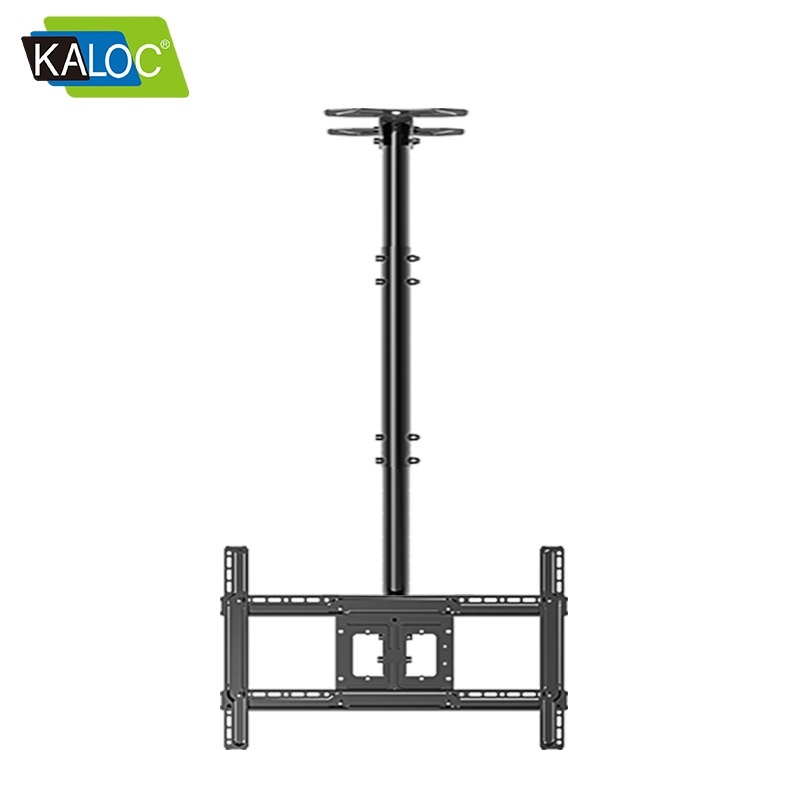TV Ceiling Mount Adjustable Rigid & Stable Bracket Fit 32