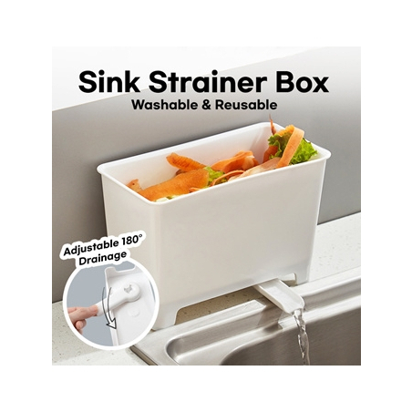 🔥 LY Sink Strainer Box 🔥 Adjustable 180° Drainage 🔥 Washable 🔥 Reusable ...