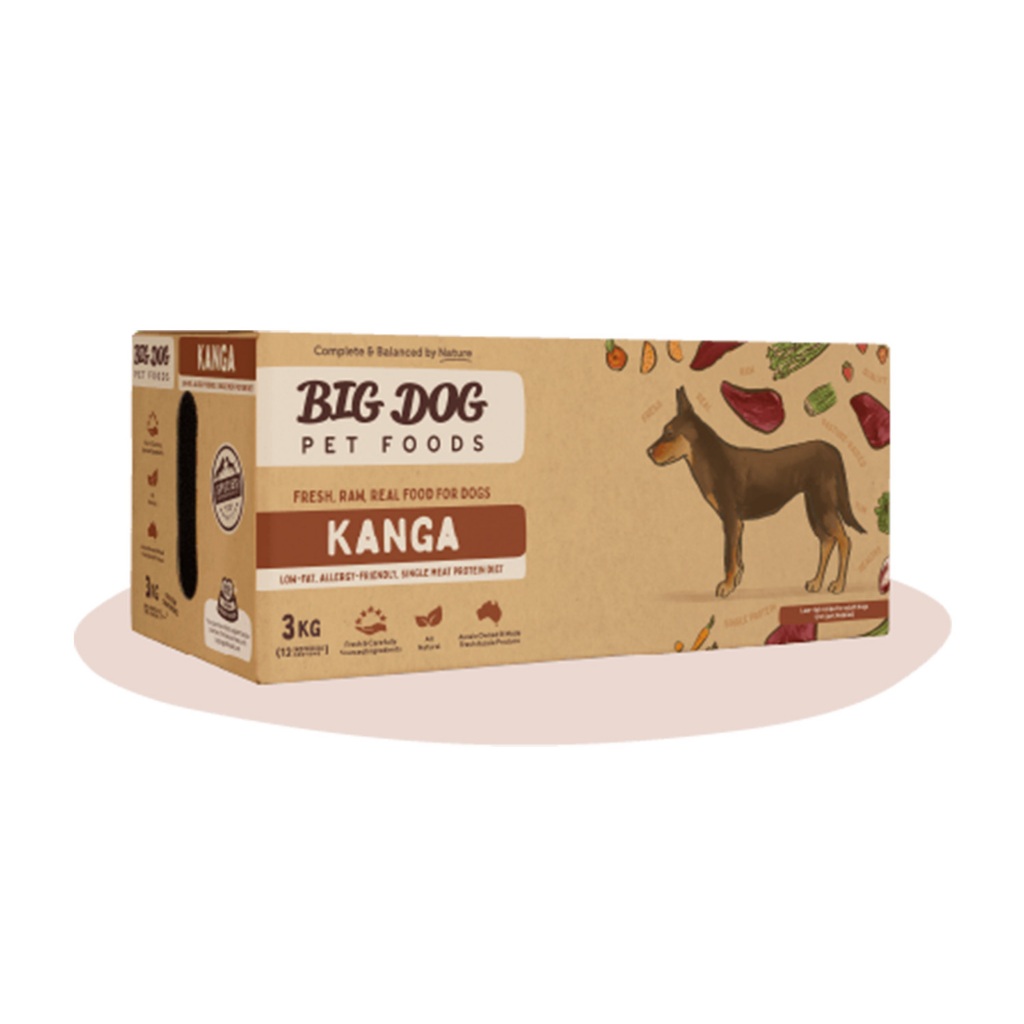 BIG DOG BARF FROZEN RAW DOG FOOD 3KG Shopee Singapore