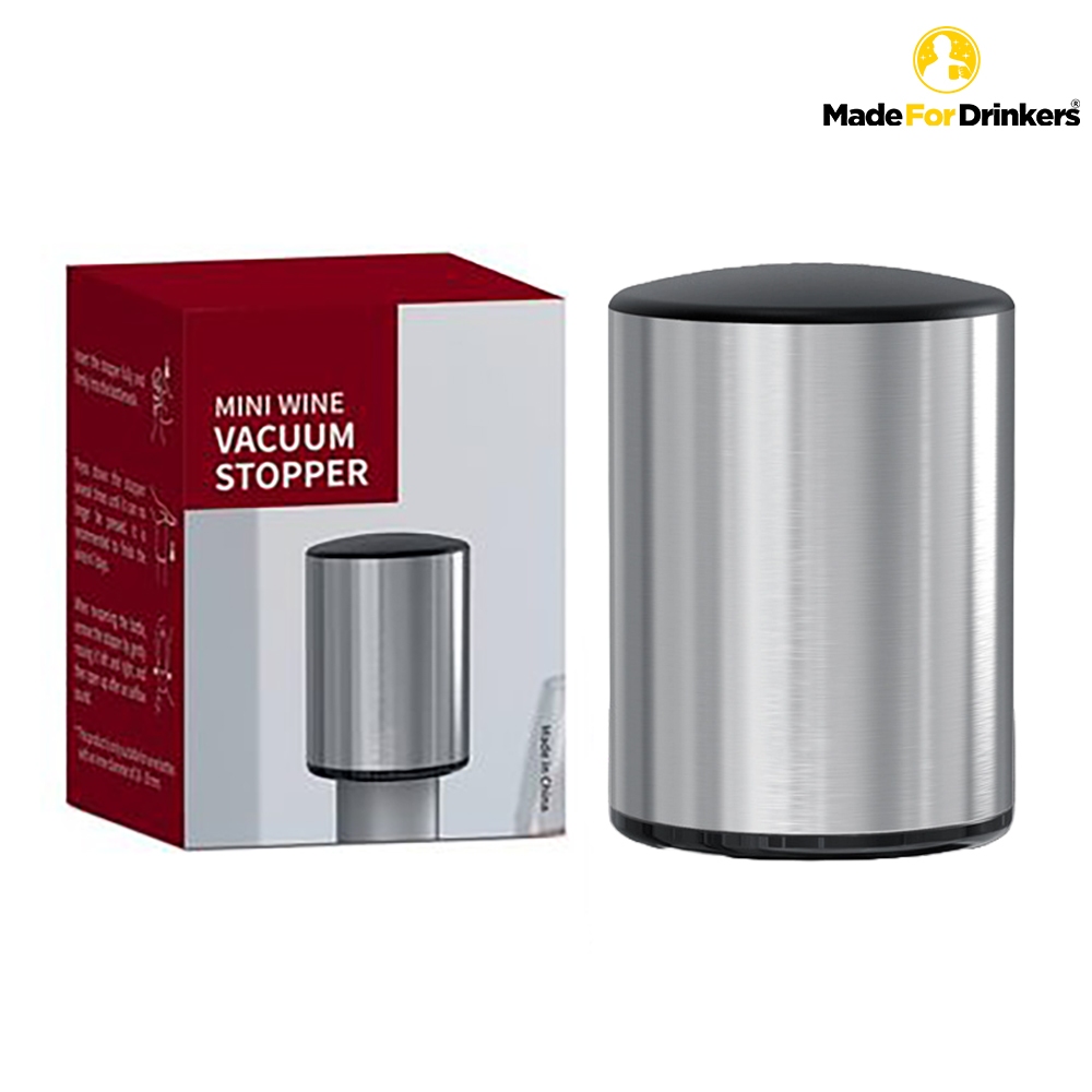 Mini Wine Bottle Vacuum Stoppers / Wine Sealer Stopper with Built-in ...