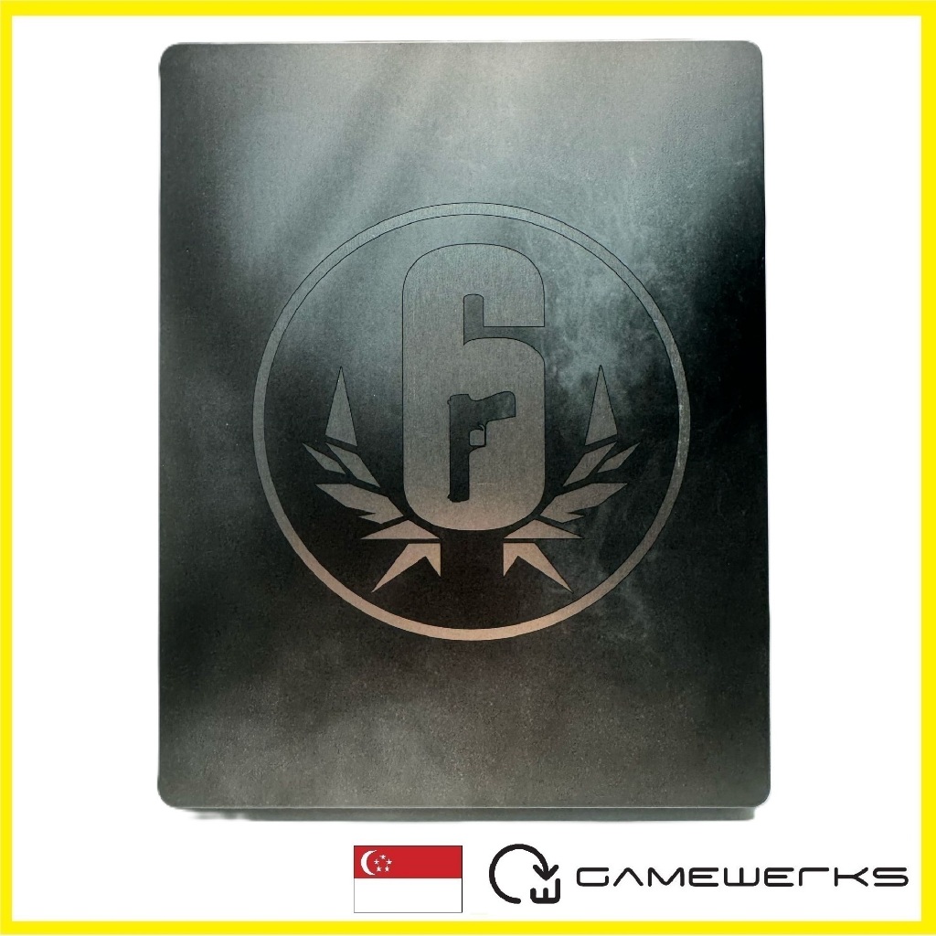 Collector's Metal Steel Case / Steel Book [ Rainbow Six ] - NO GAME ...