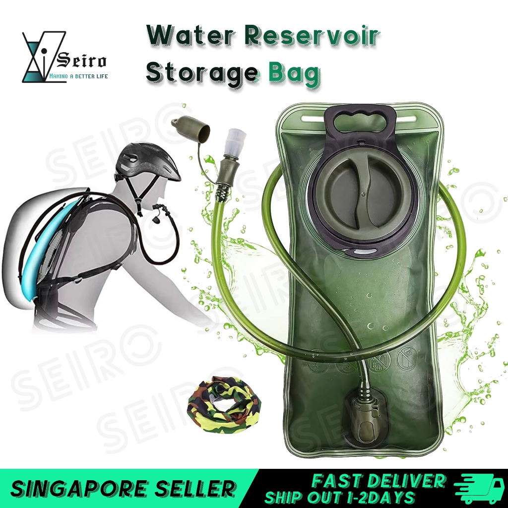 【SG】Water Reservoir Storage Bag 2L-3L Hiking Backpack Leak Proof Water ...
