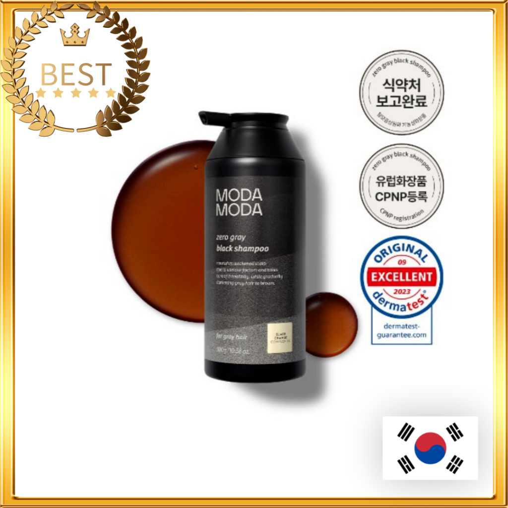 [MODAMODA] Zero Gray Black Shampoo 300g | Shopee Singapore