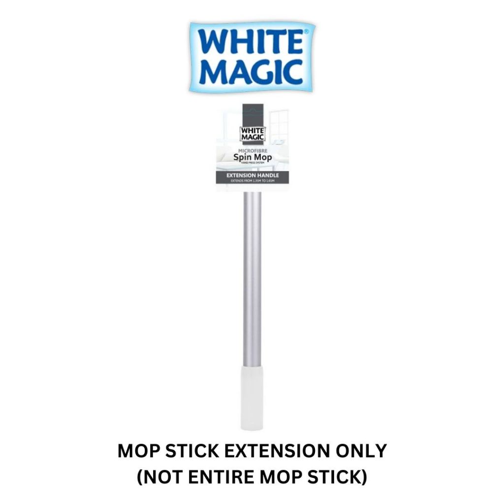 WHITE MAGIC Spin Mop Hand Press Mop Extension ONLY (EXTENSION ONLY ...