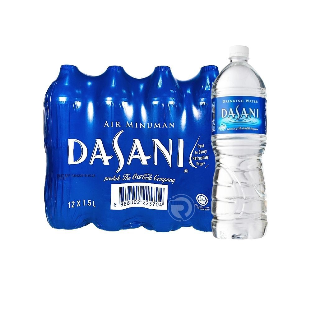 Dasani Drinking Water (1.5L x 12 Bottles / 600ml x 24 Bottles) | Shopee ...