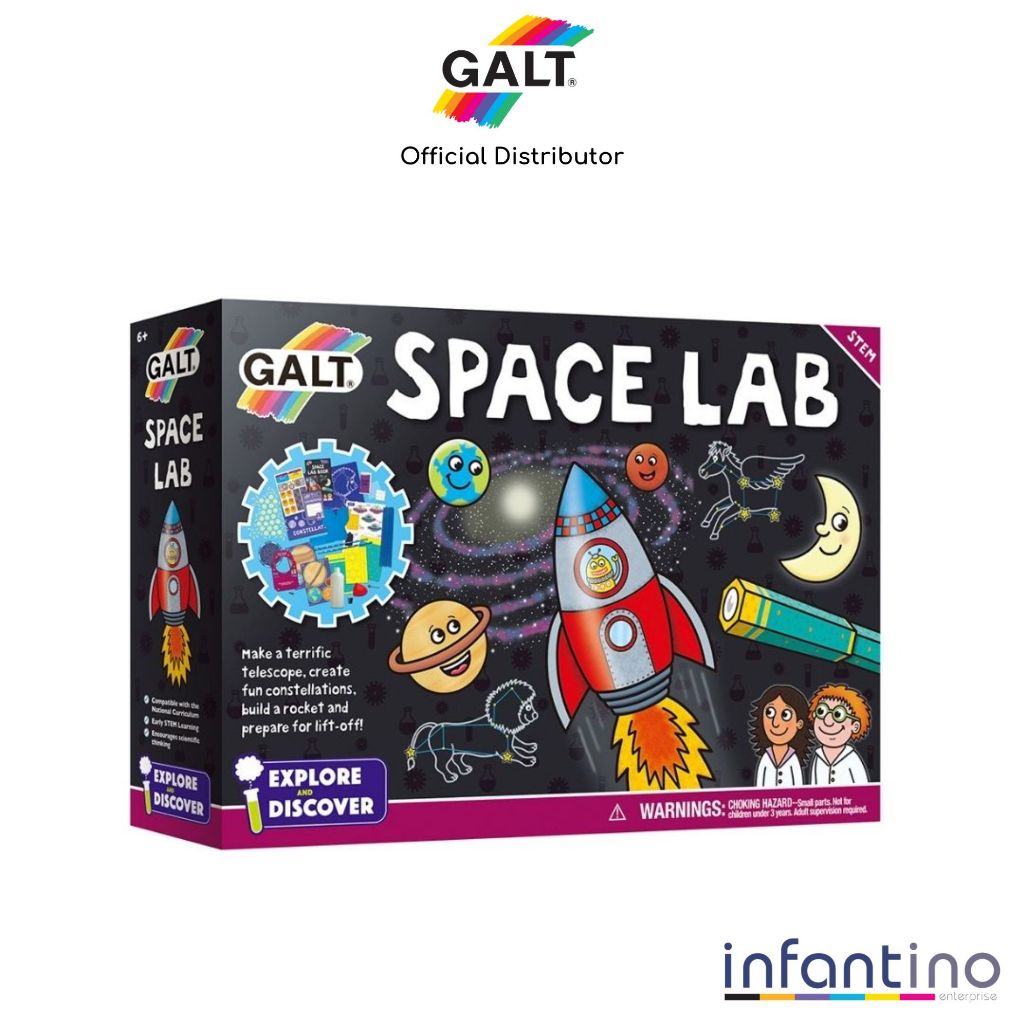Galt Glow Lab Science And Craft Kit For Kids - STEM Learning And Fun