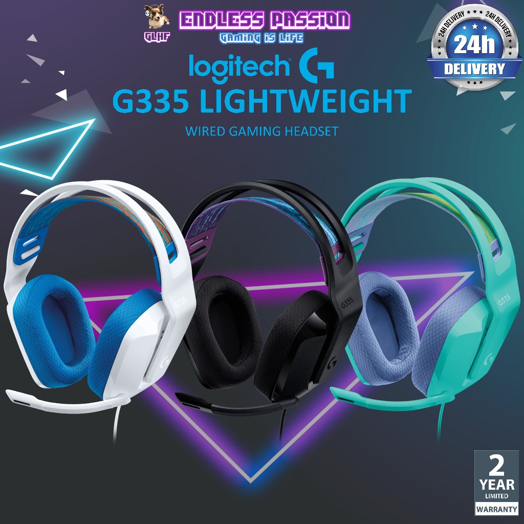 Logitech G335 Wired Gaming Headset | Shopee Singapore
