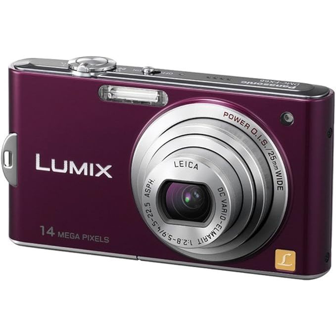 Panasonic LUMIX DMC-FX66 (良品） Panasonic Digital Camera Lumix Floral Blue DMC-FX66-A[Direct from