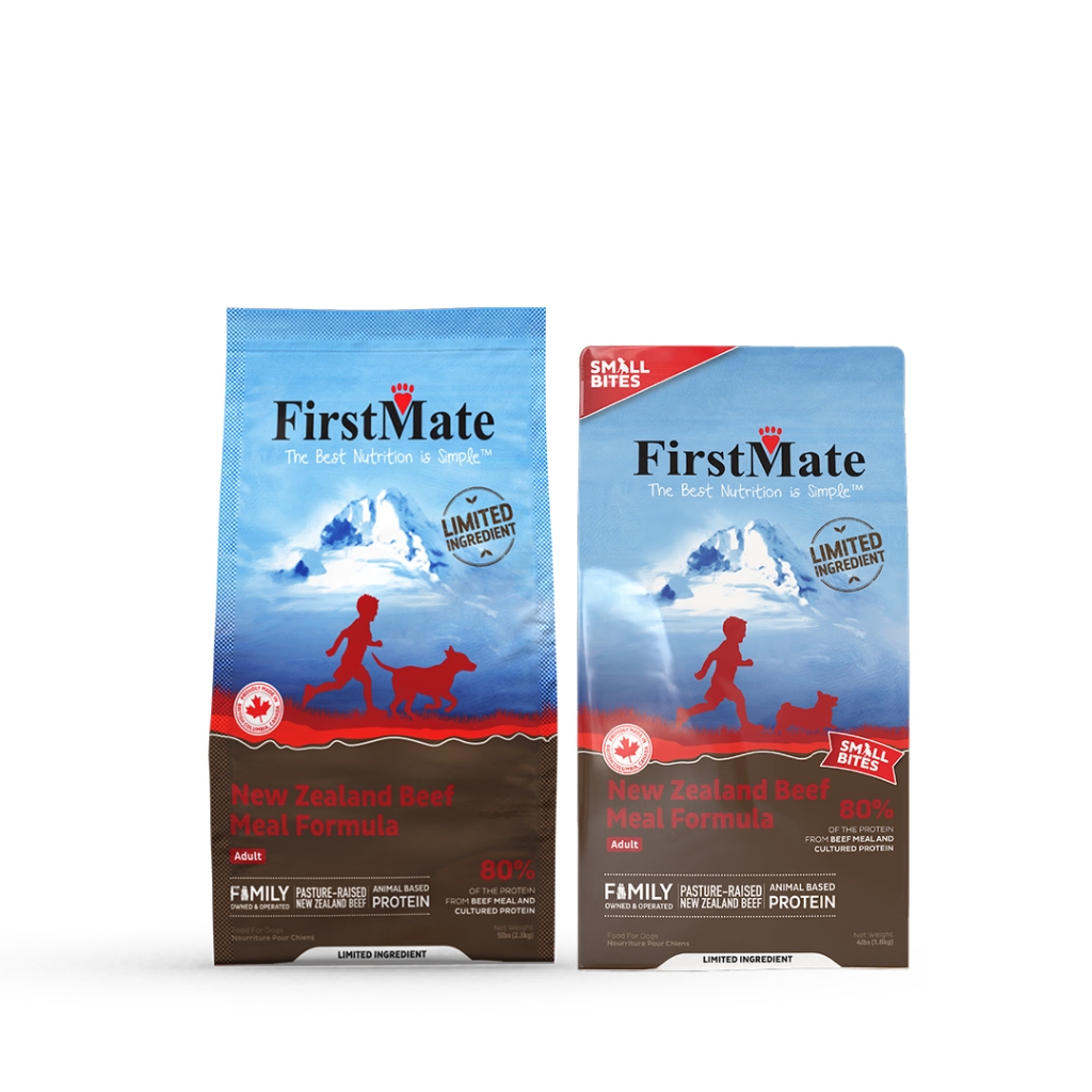 FirstMate New Zealand Beef LID Dog Food, Grain Free, Normal & Small ...