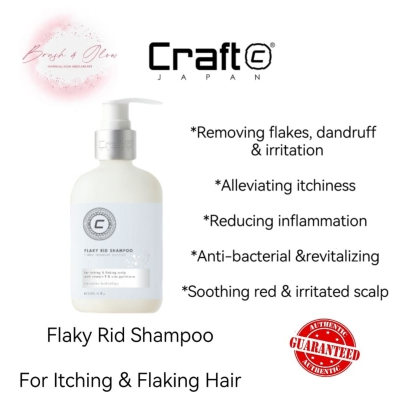 Craft Scalp Care Shampoo( Scalp Clinic/DHT/Flaky Rid) 300ml/1000ml ...