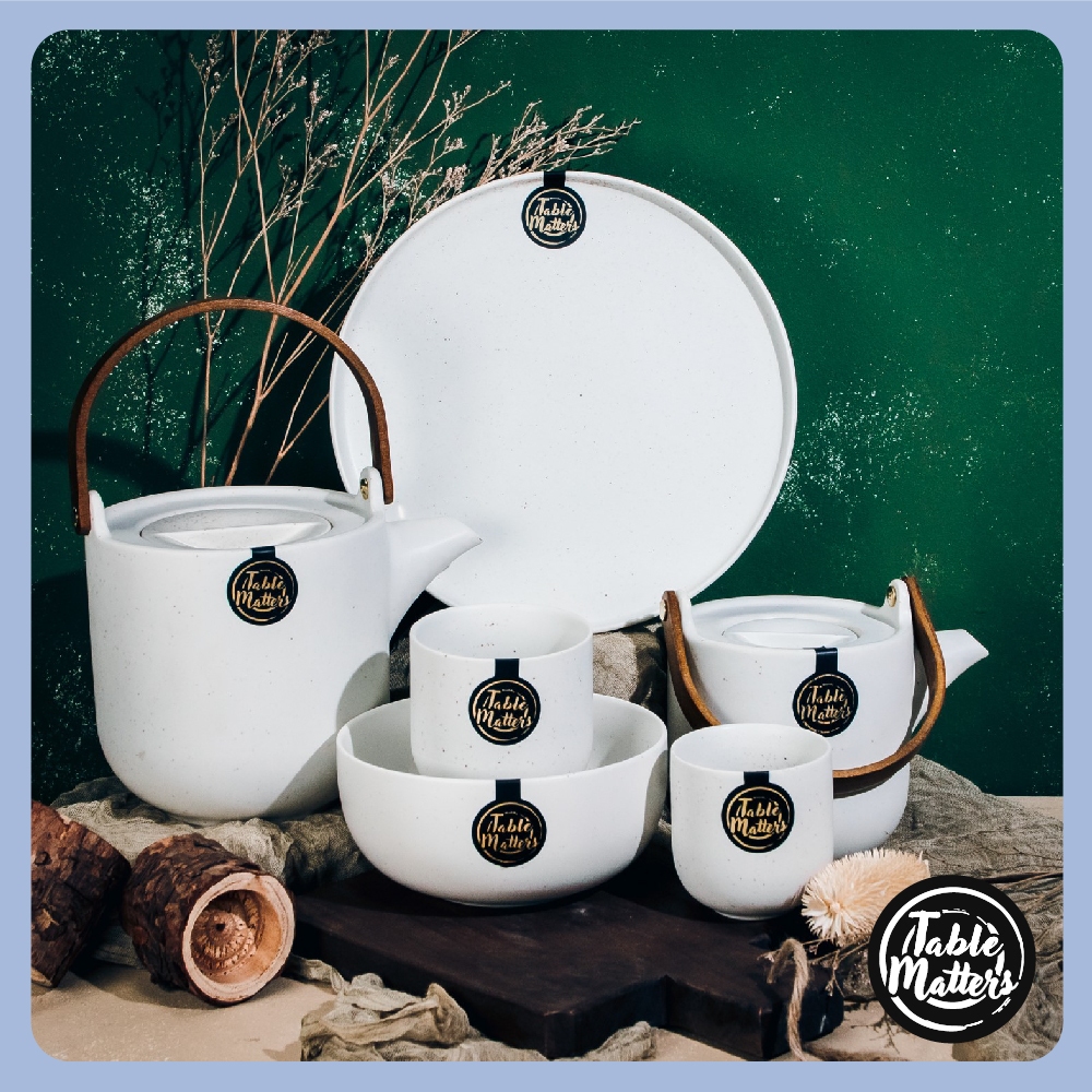 [Table Matters] Cana Vanilla Dinnerware Set [Plates | Bowls | Saucers ...