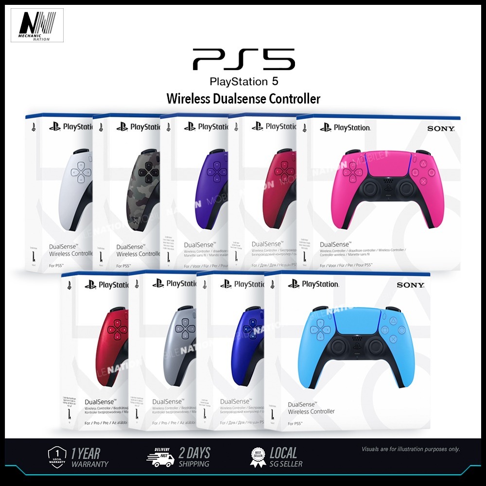 Sony Playstation 5 Ps5 Wireless Dualsense Controller 