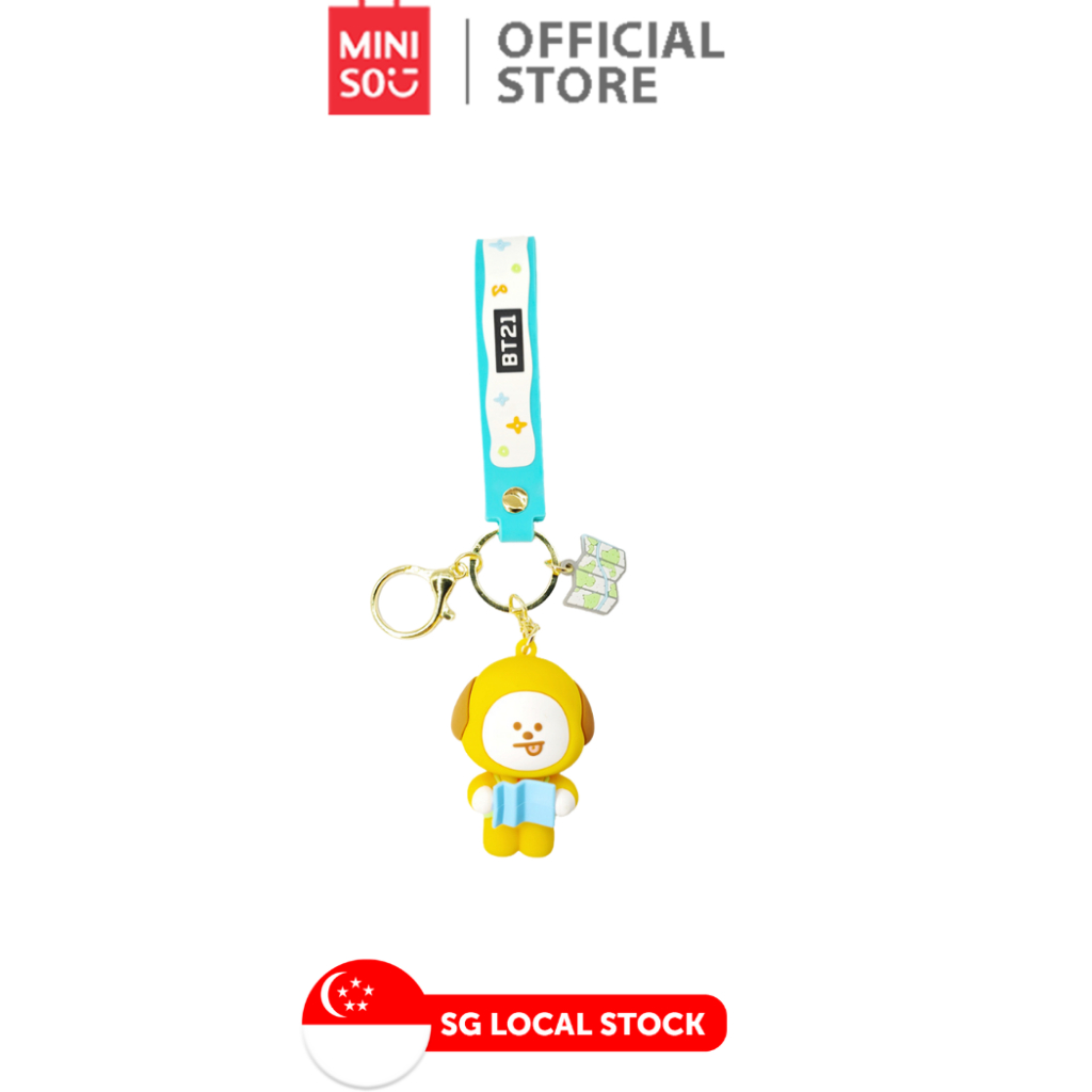 MINISO BT-21 Collection Keychain (KOYA/SHOOKY/RJ/MANG)/Winnie the Pooh ...