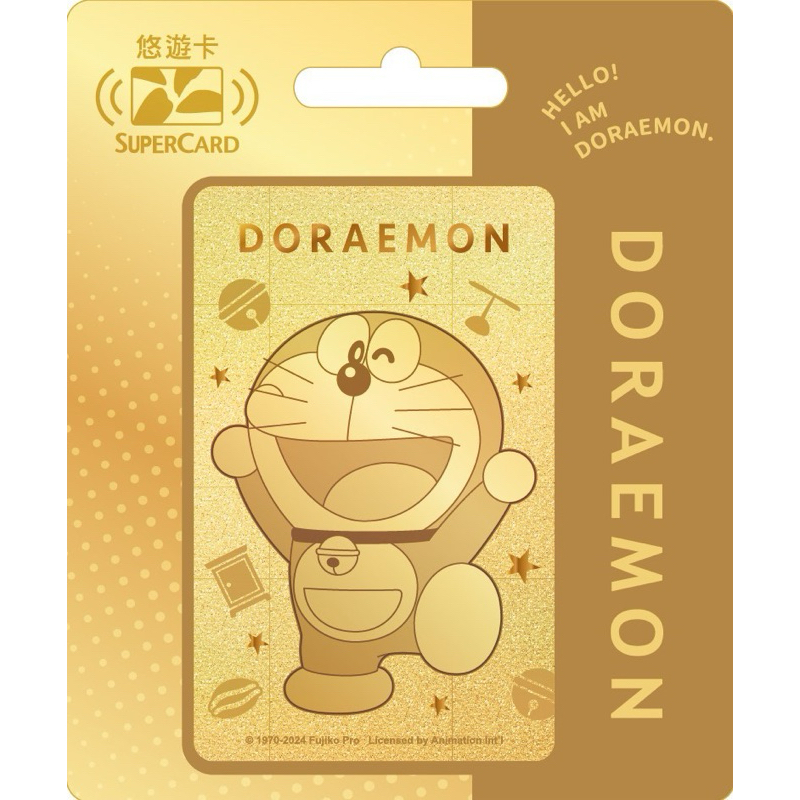 Doraemon Limited Gold Taiwan Easycard 悠遊卡 SuperCard | Shopee Singapore