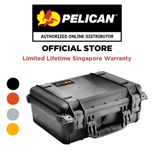 Pelican 1450 Protector Case with Foam Assorted Colours Available