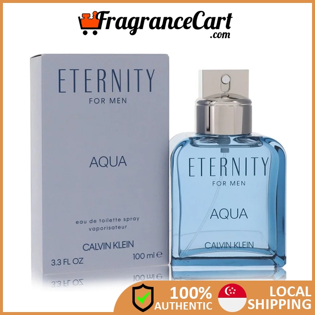 Calvin Klein Eternity Aqua EDT for Men (100ml/200ml) [Brand New 100% ...