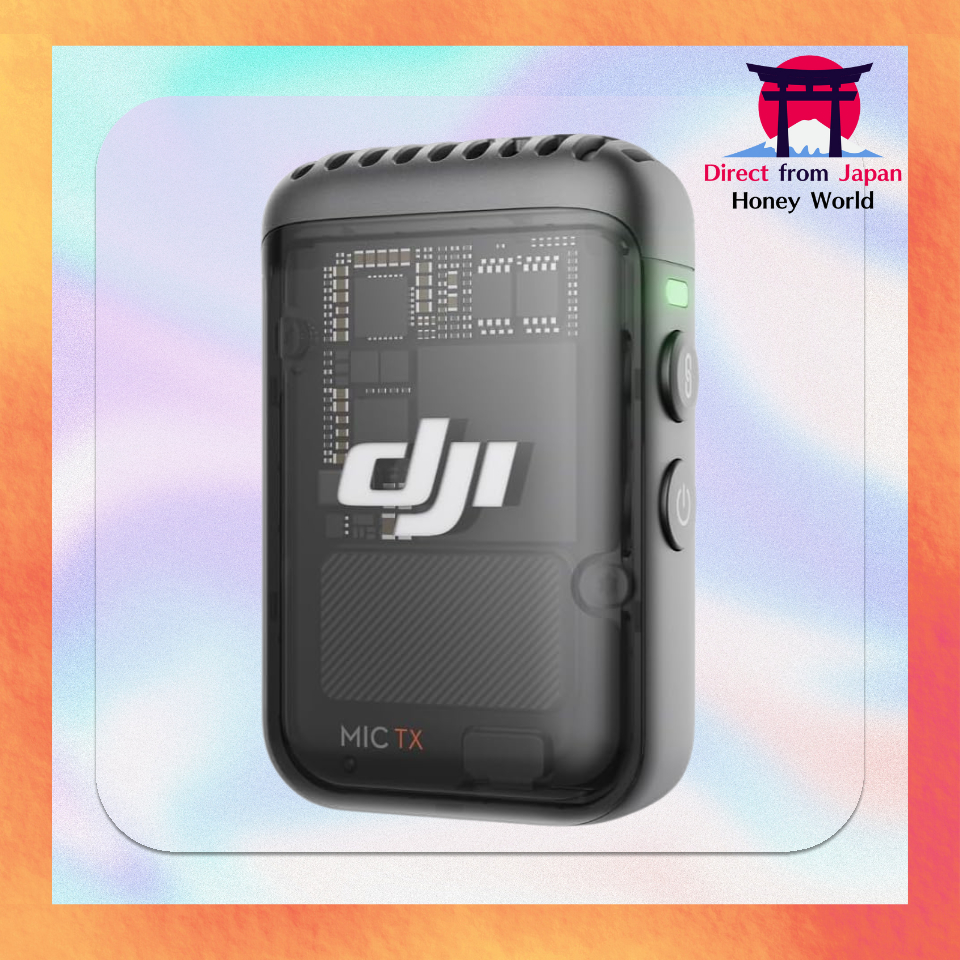 DJI Mic 2 Transmitter Shadow Black Wireless Microphone with Smart Noise ...