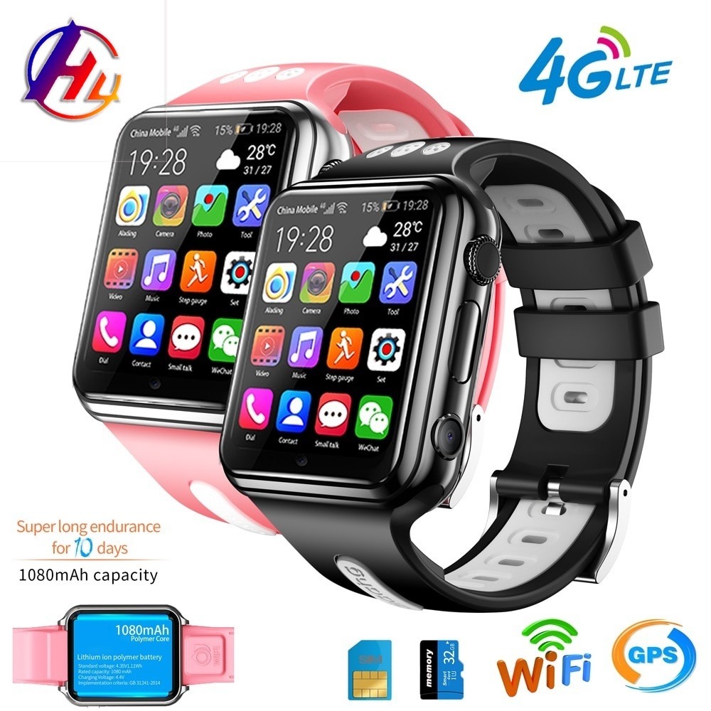 TIKTOK W5 4G GPS Wifi Location Student Children Smart Watch Phone Android System App Install Bluetooth Smartwatch SIM Card W5 Shopee Singapore