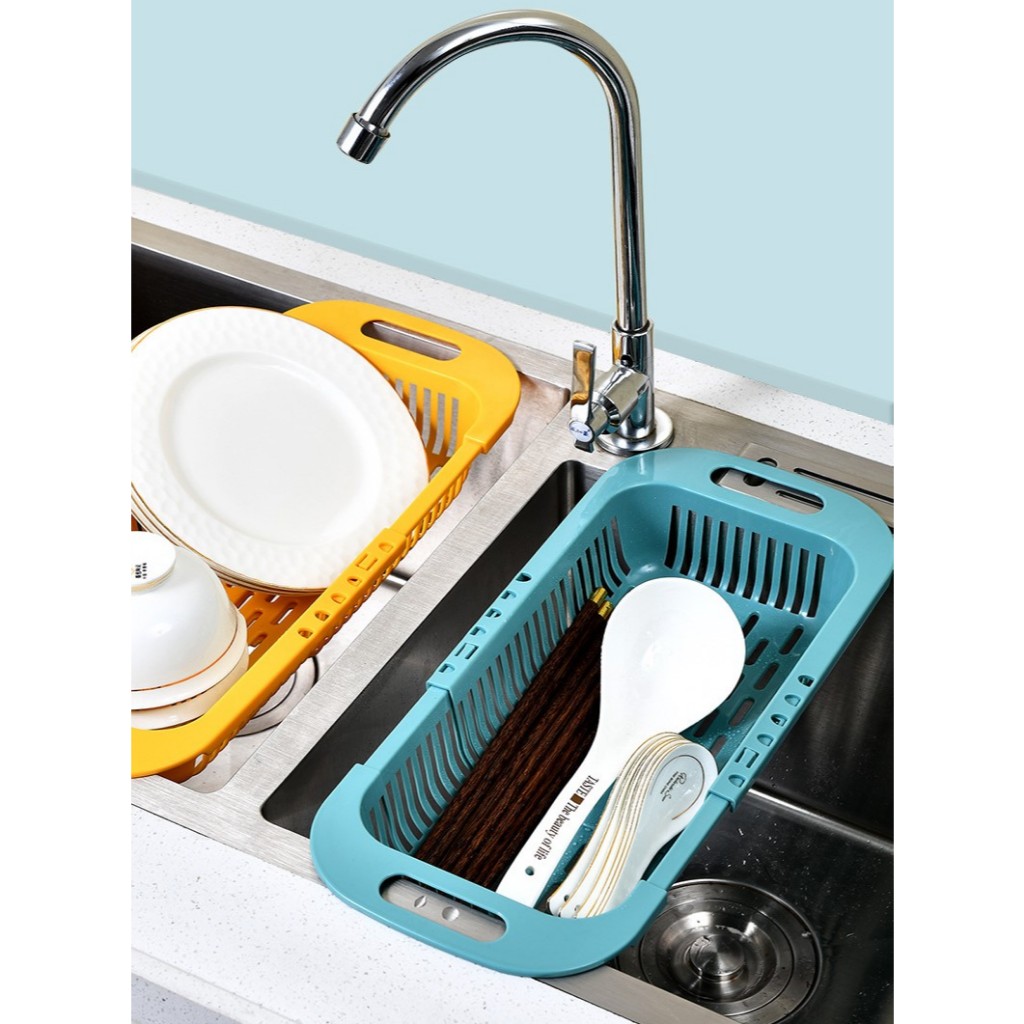 [SG SELLER] (2 for $6) Extendable Retractable Kitchen Sink Tray Rack ...