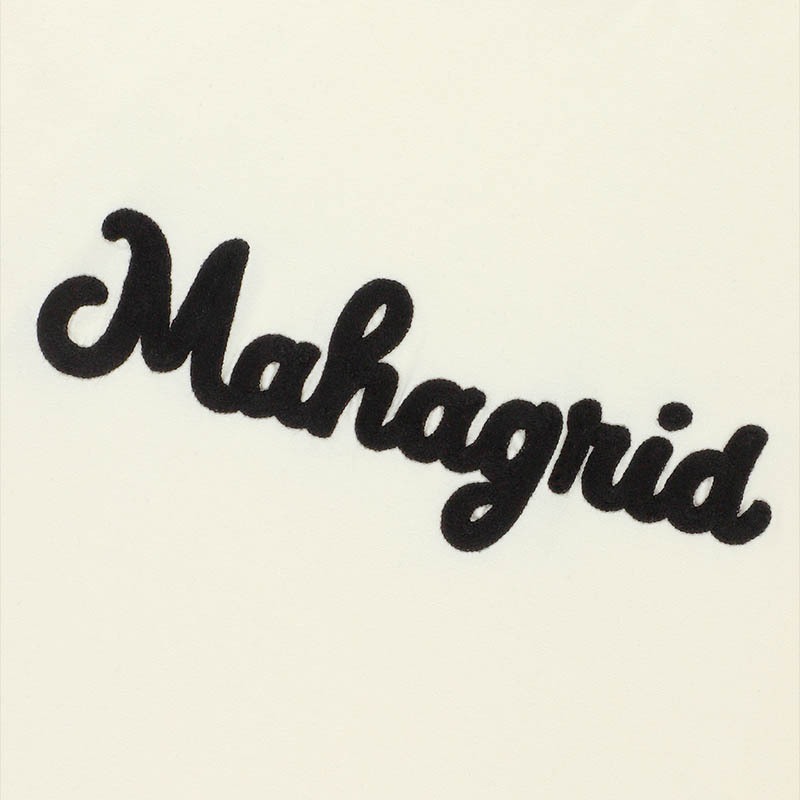 【mahagrid】24SS★ CURLY LOGO CHAIN STITCH TEE CURLY LOGO CHAIN STITCH TEE - mahagrid | 60% - Asian Fashion