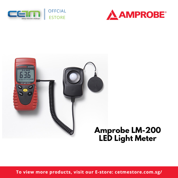 Amprobe LM-200 LED Light Meter | Shopee Singapore