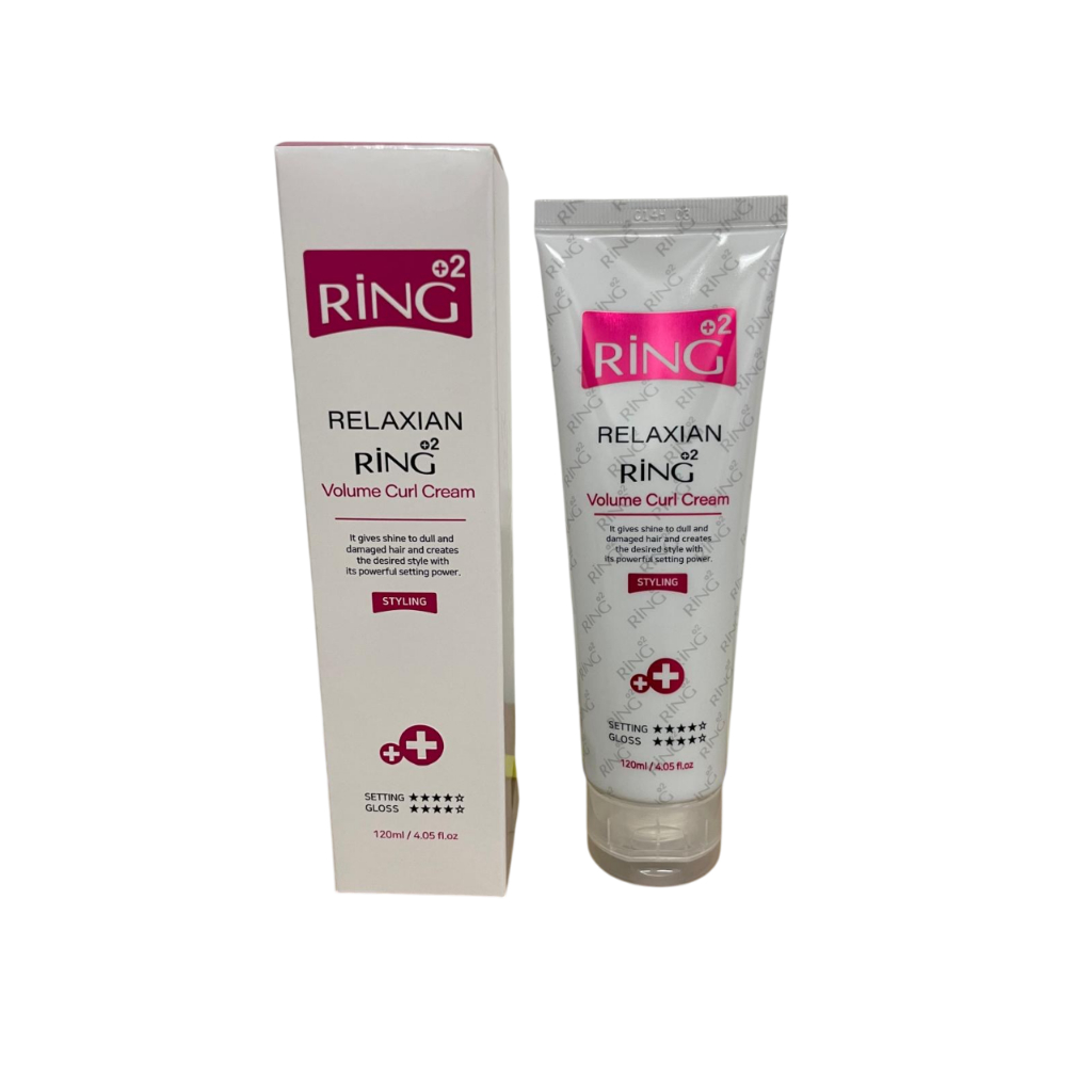 RING+ PROFESSIONAL RELAXIAN VOLUME CURL CREAM 120ML (MADE IN KOREA ...