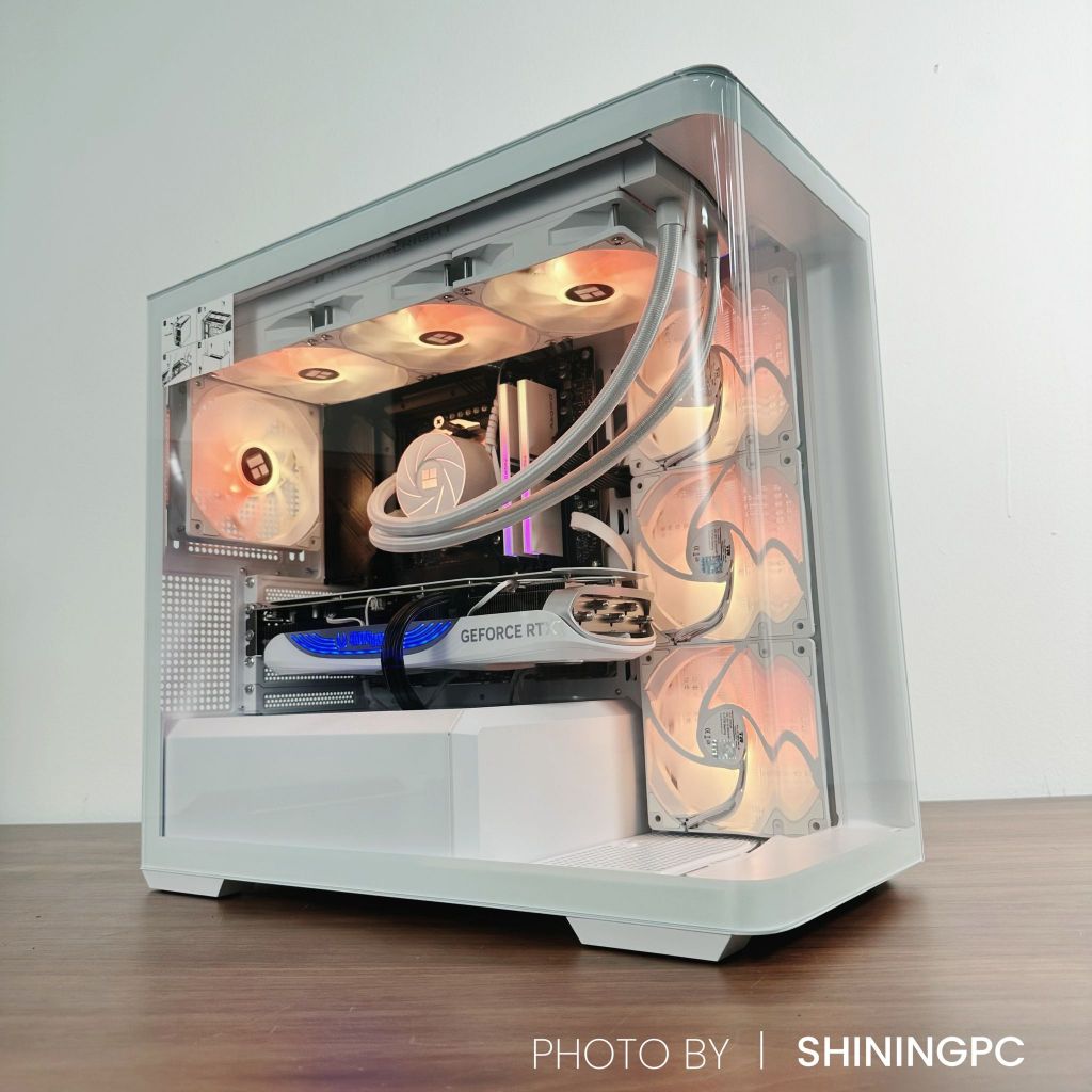 Gaming Desktop Ryzen 9 9800X3D With RTX 5070TI Jonsbo D300 Casing ...