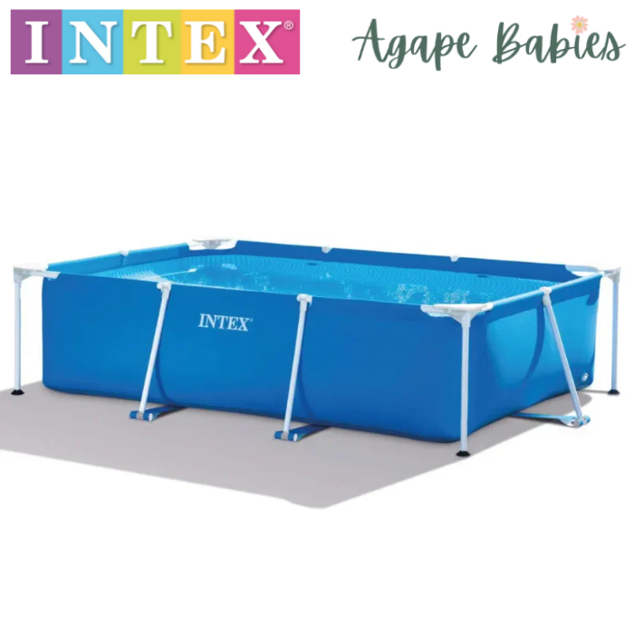 IT28271 INTEX Rectangular Frame Pool 2.6m x 1.6m x 60cm | Shopee Singapore