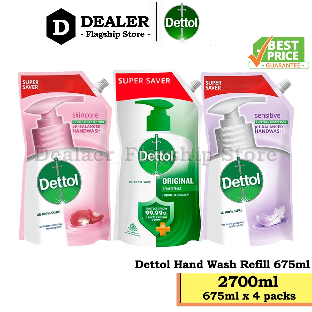 Promo 372per Dettol Hand Wash Original Skincare Lavender Foaming Strawberry Aloe 0279