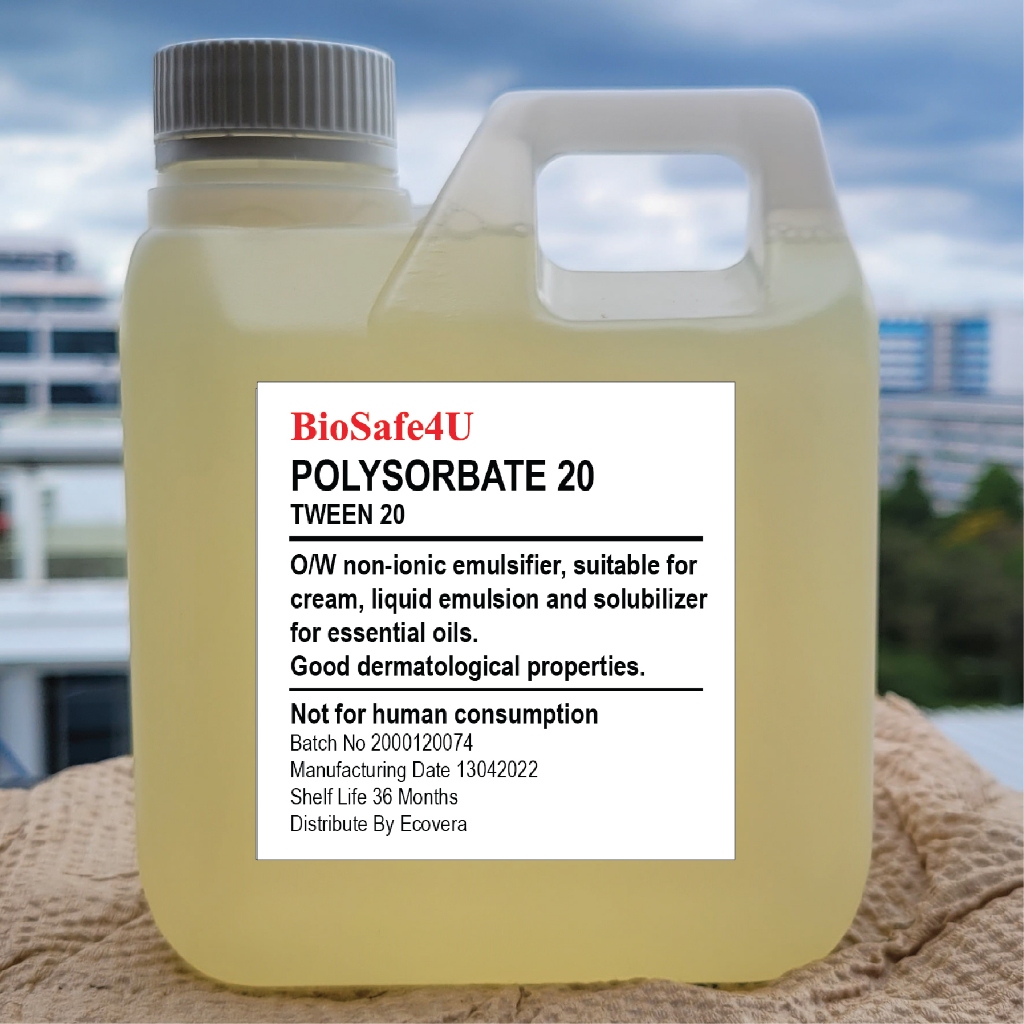 Tween 20 Polysorbate 20 Emulsifier For Essential Oil / Fragrance