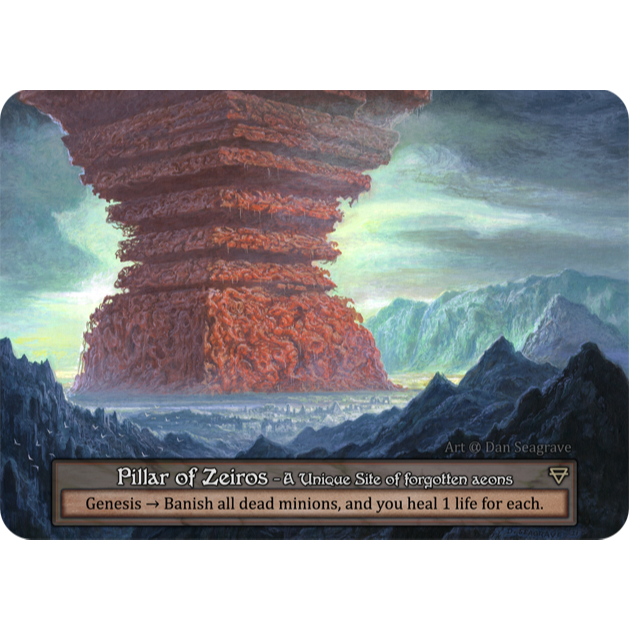 Sorcery TCG Pillar of Zeiros β foil Sorcery TCG Pillar of Zeiros β foil | その他