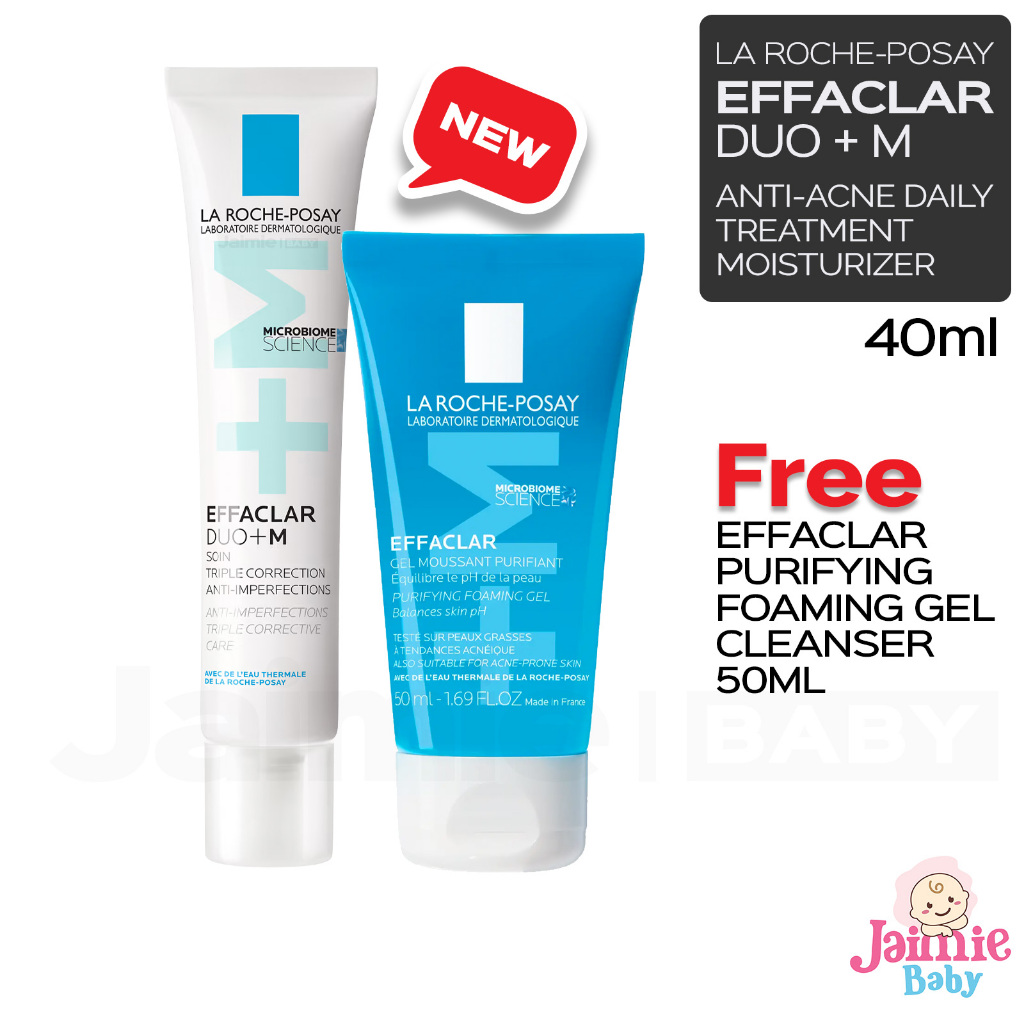 La Roche Posay Effaclar Duo+M Plus 40ml for oily acne prone skin ...