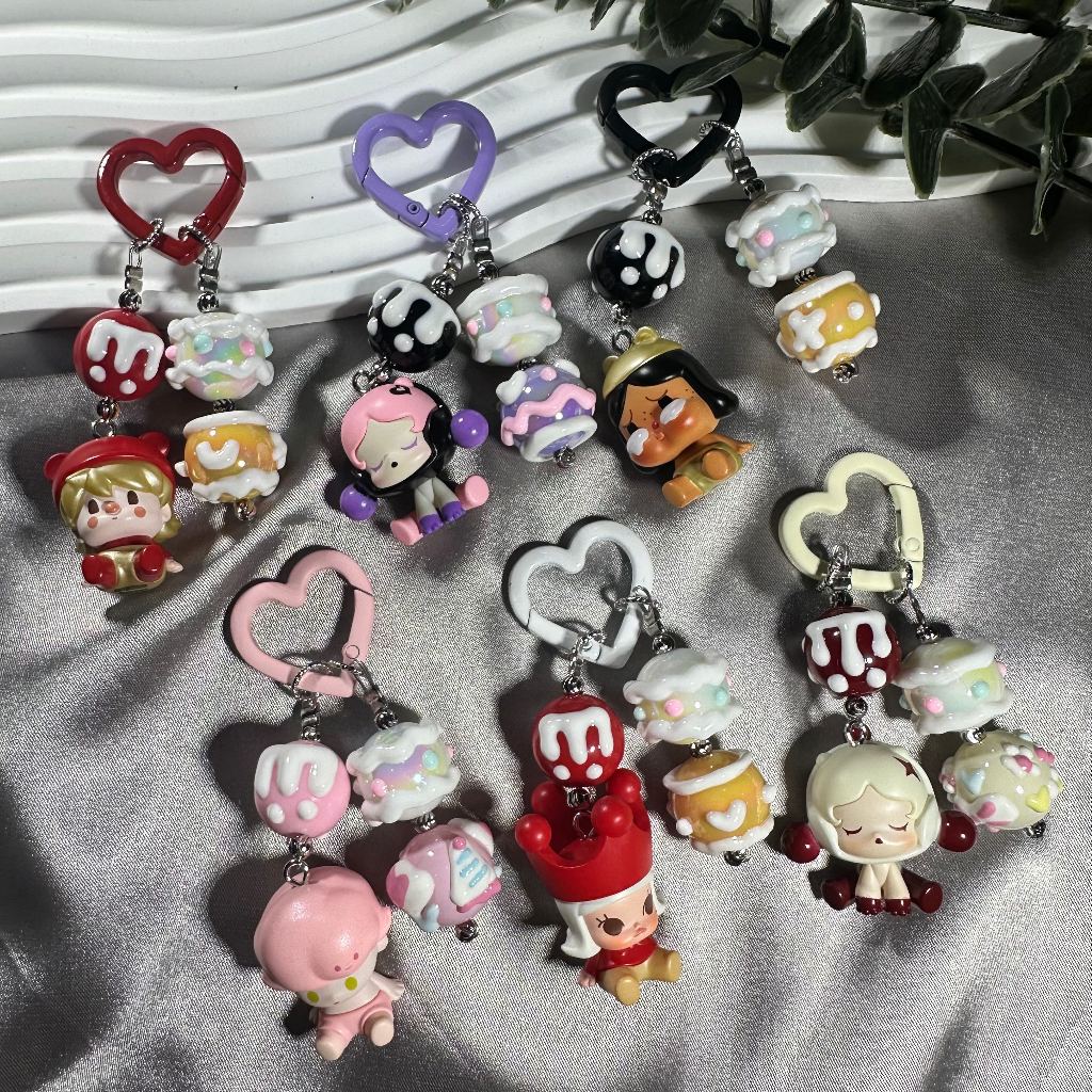 POPBEAN Skullpandaストラップ POPMART ハンドメイド18
