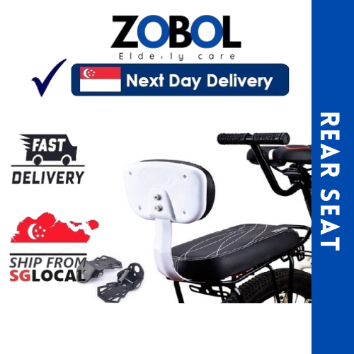 Bicycle Rear Seat Handle Grip Child Bike Back Seat Safety Grip Cycling