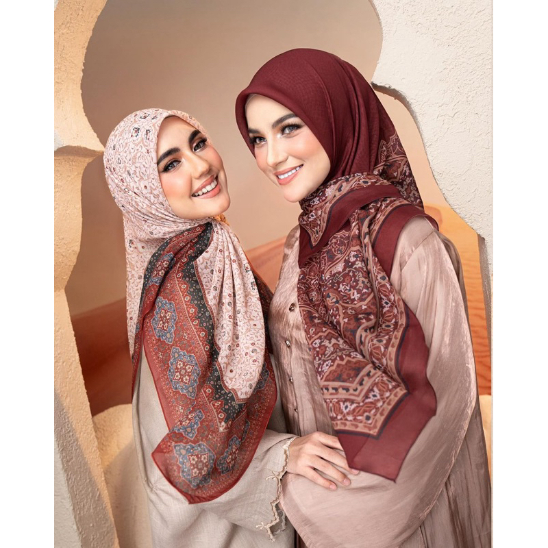 Tudung Ruffle Rawdah Collection 20 designs | Shopee Singapore