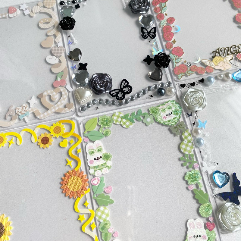 READY INSTOCK Decorated Deco Toploader (B8 size) for Kpop photocards pc