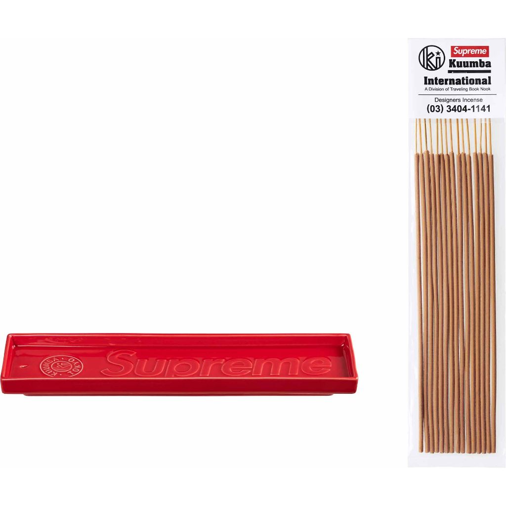 SS24 Supreme x Kuumba Incense Tray / Incense (Pack of 15