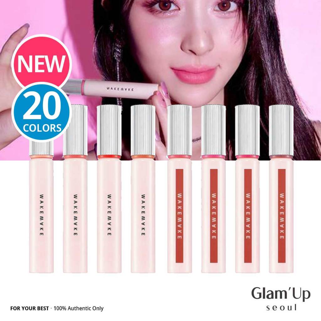 [Wakemake] (20colours) water blurring fixing lip tint 3.5g Olive young ...