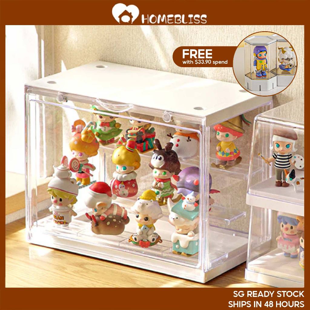 Popmart Display Storage Box Blind Box Acrylic Transparent with ...