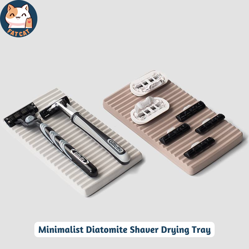 [sg Stock] Minimalist Diatomite Shaver Drying Tray Fast Absorption