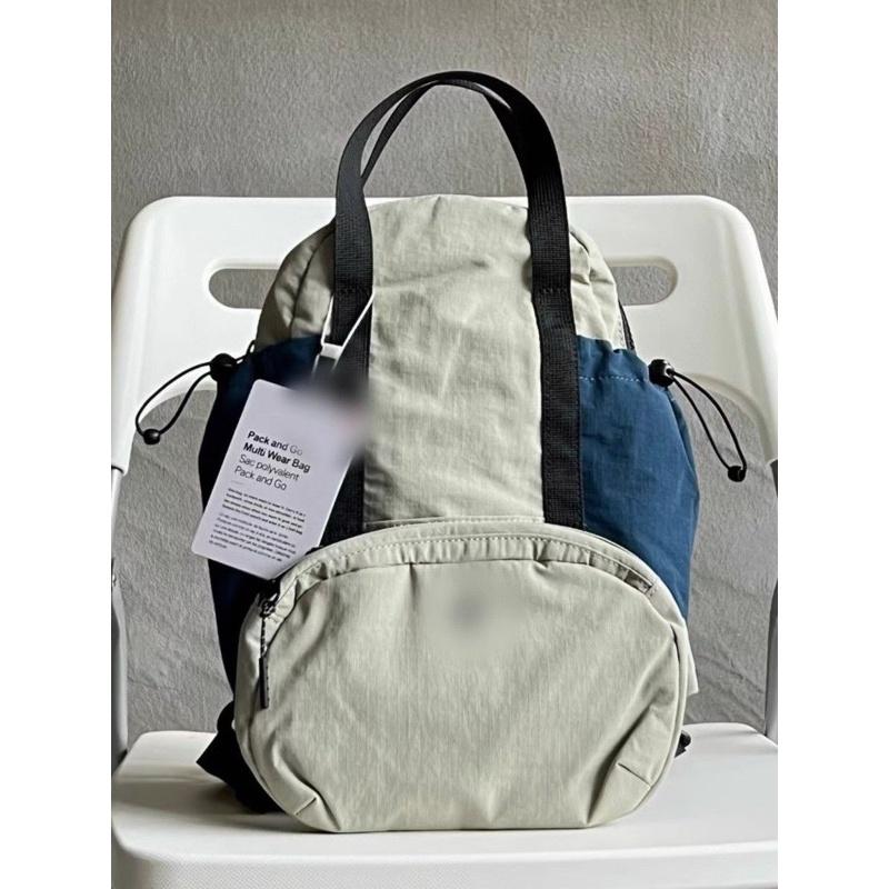 Lululemon | Pack and Go Multi-Wear Bag 7L 2 in 1 sling bag | Shopee  Singapore