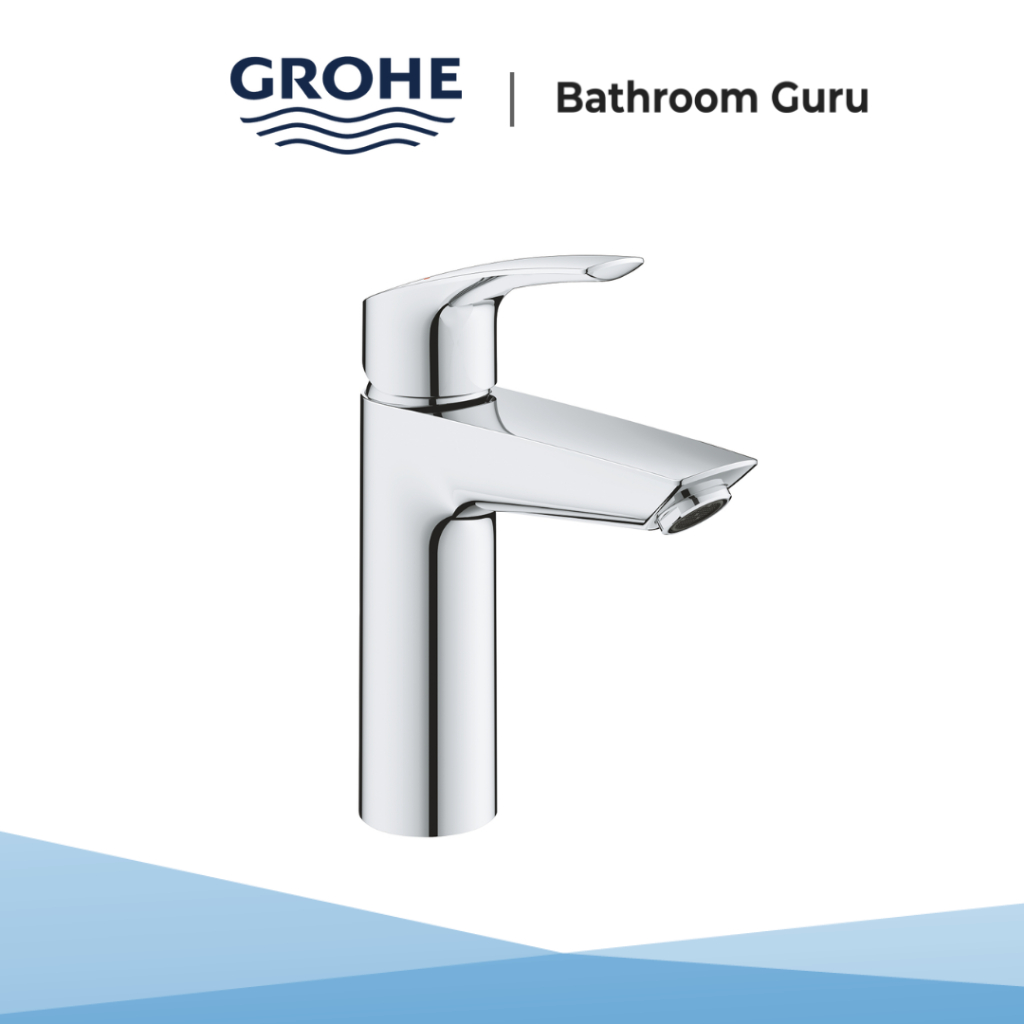 Grohe Eurosmart Single Lever Basin Mixer 1/2″ M-SIZE - 23923003 ...