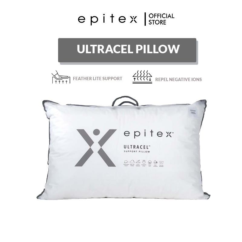 Epitex Ultracel Pillow Feather Pillow Adult Pillow Hotel Collection Pillow Soft Feather Pillow Shopee Singapore