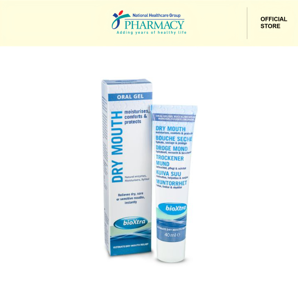 Bioxtra Dry Mouth Oral Gel 40ml | Shopee Singapore